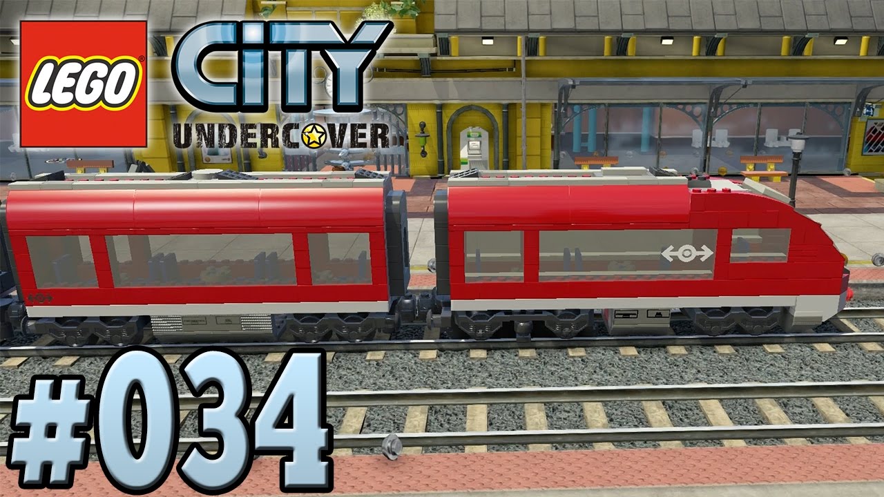 LEGO CITY UNDERCOVER PS4 PART 34 - ZUG FAHREN | Let´s Play Lego City Undercover Deutsch EgoWhity