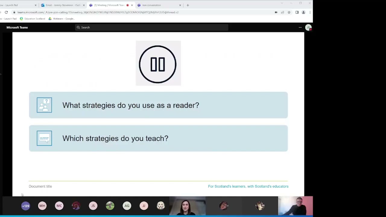 Teaching Reading Comprehension webinar