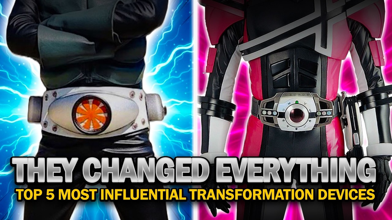 THE BELTS THAT CHANGED EVERYTHING! Top 5 Most Influential Kamen Rider Transformation Devices