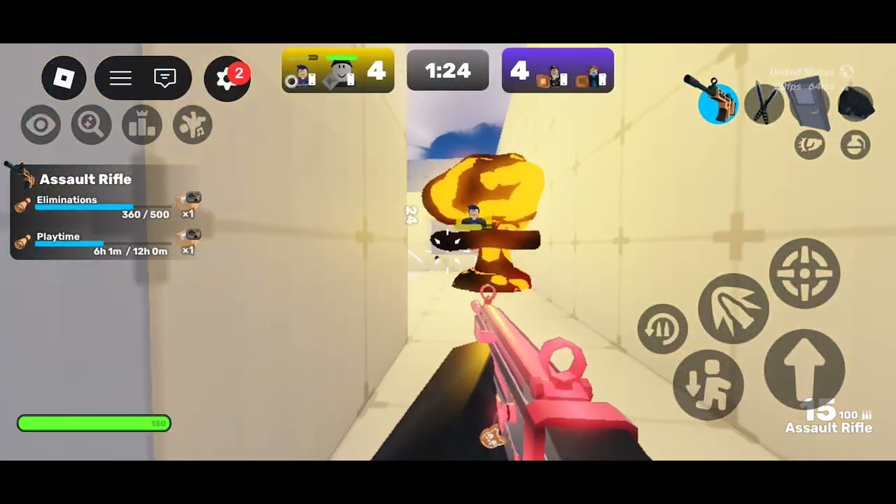 Playing rivals with my friend