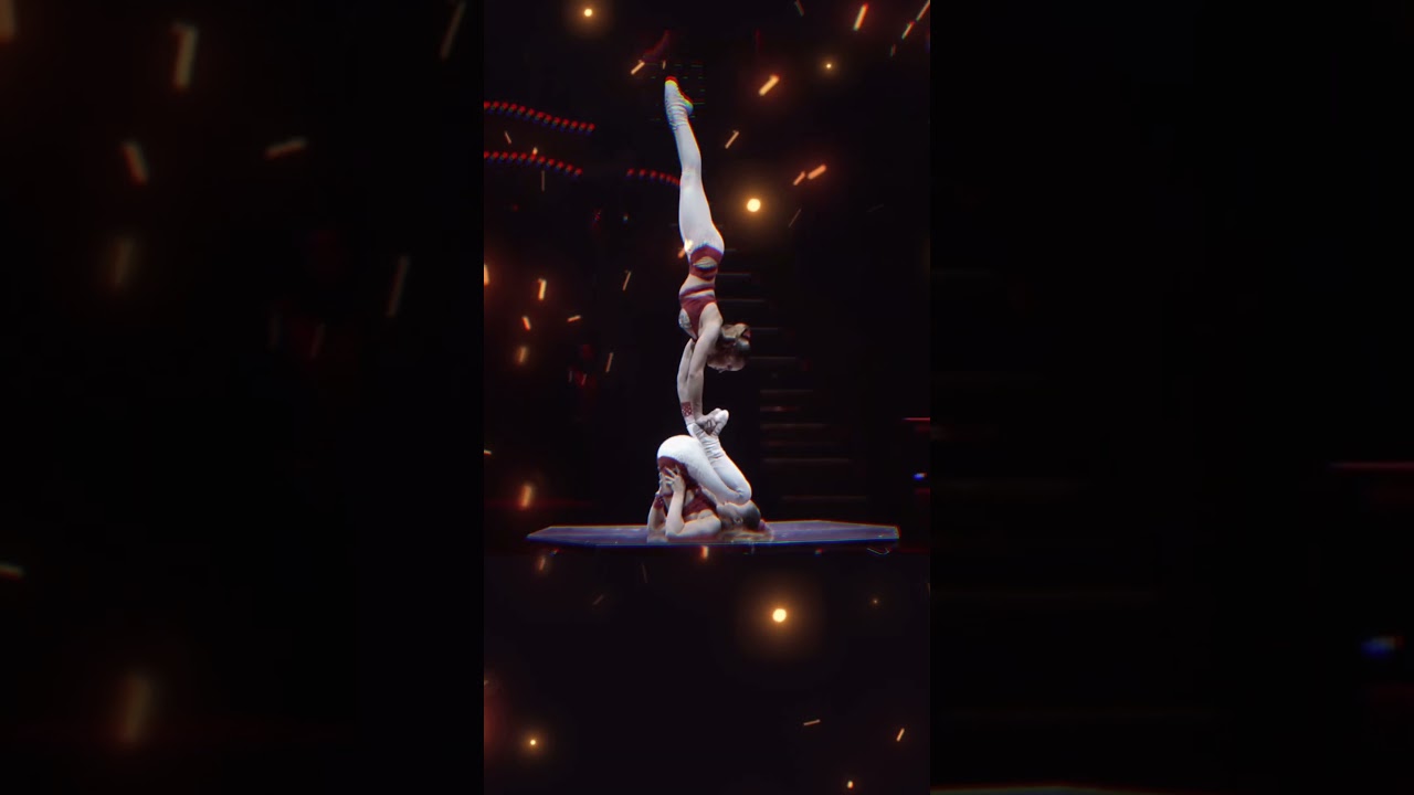Michelle e Nicole Kolev - Strength and talent - Hand to hand #shorts
