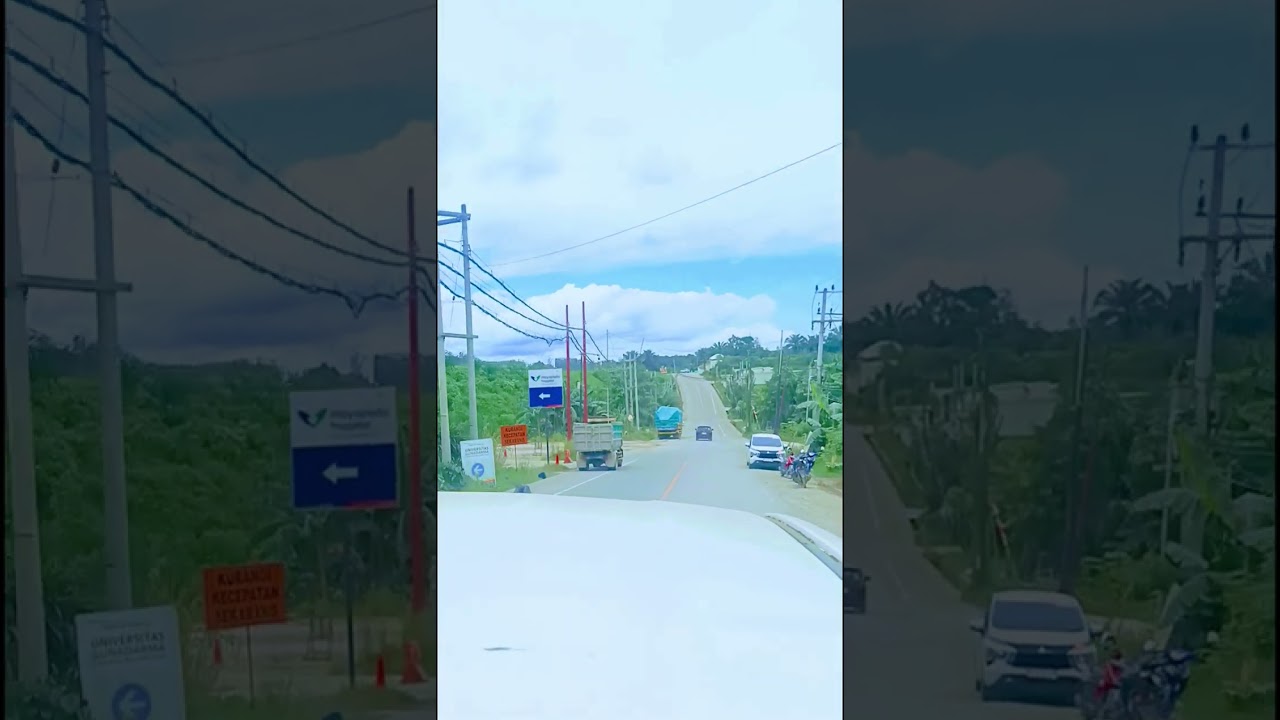 Jalan Provinsi Menuju Istana IKN 