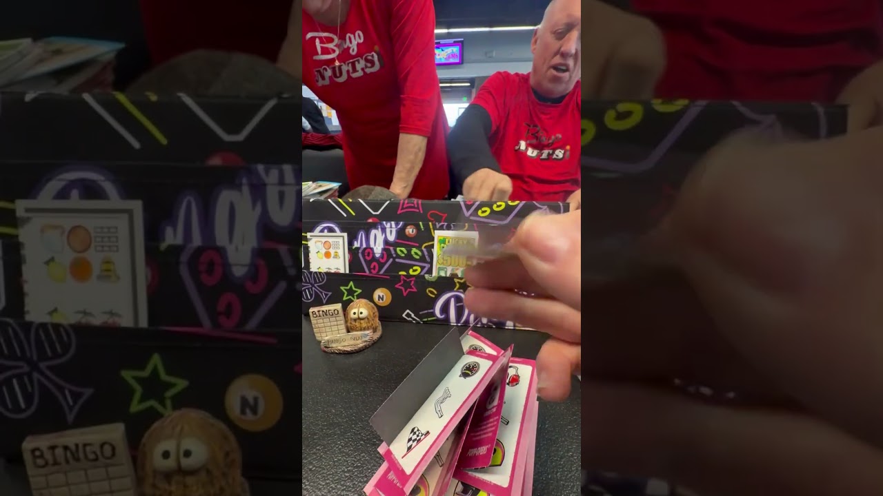 Burnout $1,199 flash game! 🏎️ #bingo #pulltabs #asmr