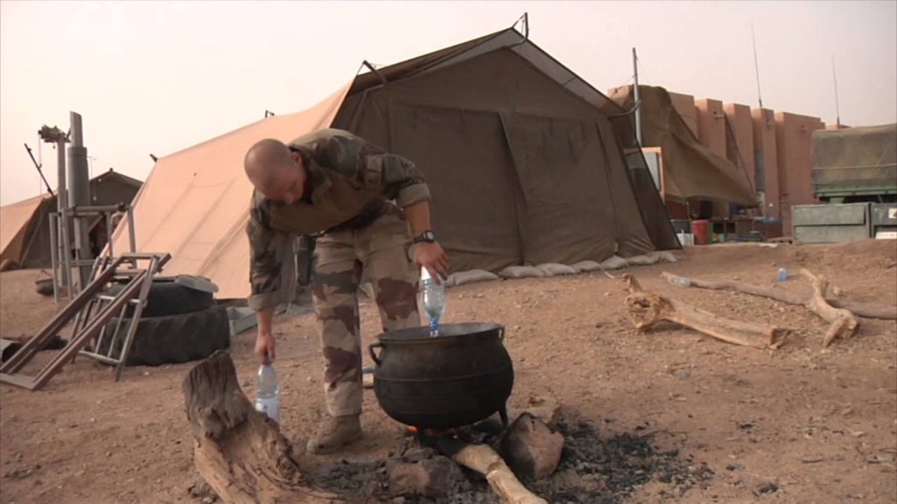 La vie quotidienne sur le camp de kidal