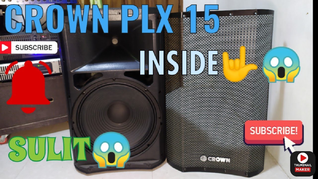 CROWN PLX-15 INSIDE