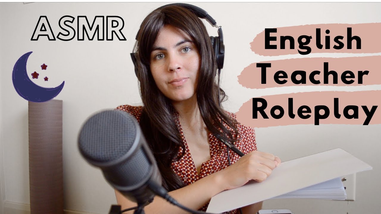 ASMR İngilizce öğretmeni - English Teacher Roleplay