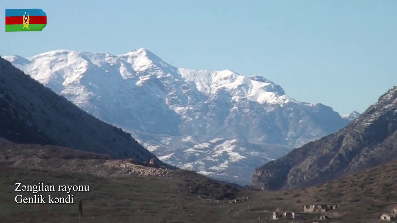 Zəngilan rayonunun Genlik kəndindən videogörüntülər