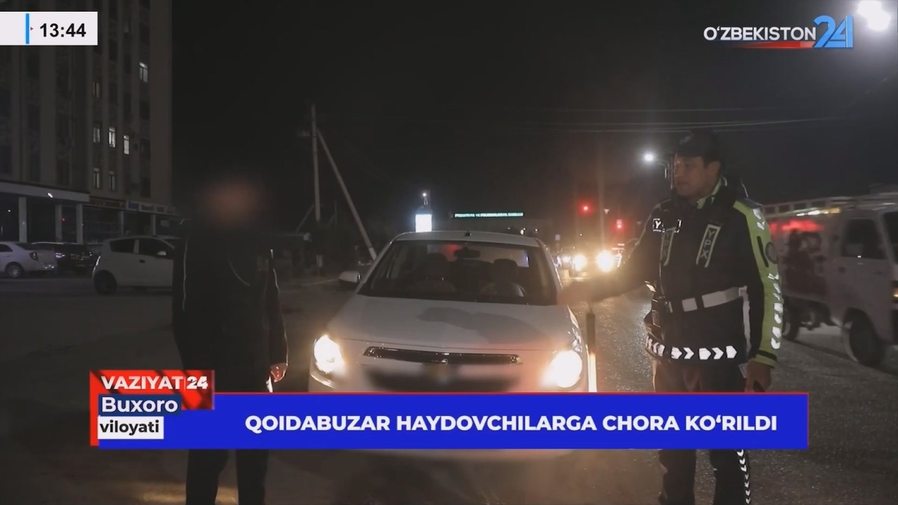 Qoidabuzar haydovchilarga chora koʻrildi