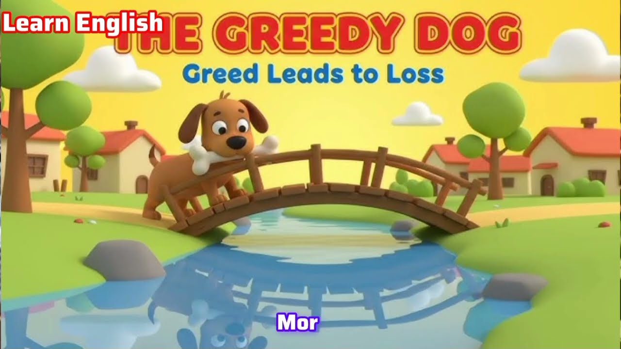 Greedy Dog Story in English 🐶 | Moral Stories for all| Short Story