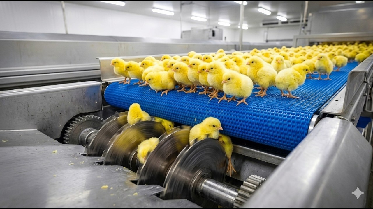 From Eggs to Chicken: Inside the World’s Most Advanced Chicken Factory in USA