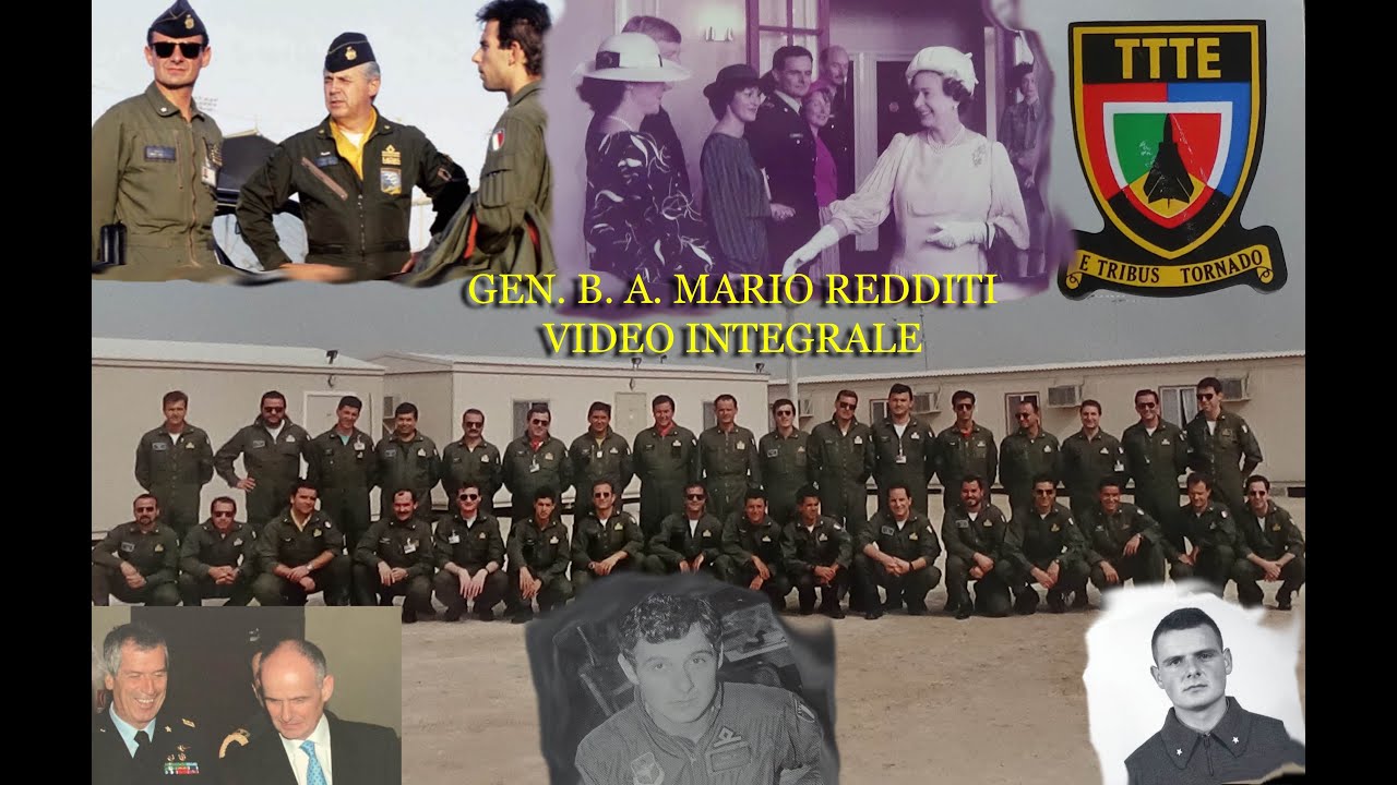 GEN. B. A. MARIO REDDITI video integrale