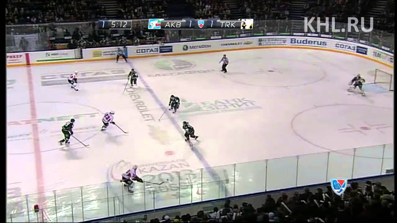 Сэйв Майкла Гарнетта / Garnett reaction on Kazan breakaway chance