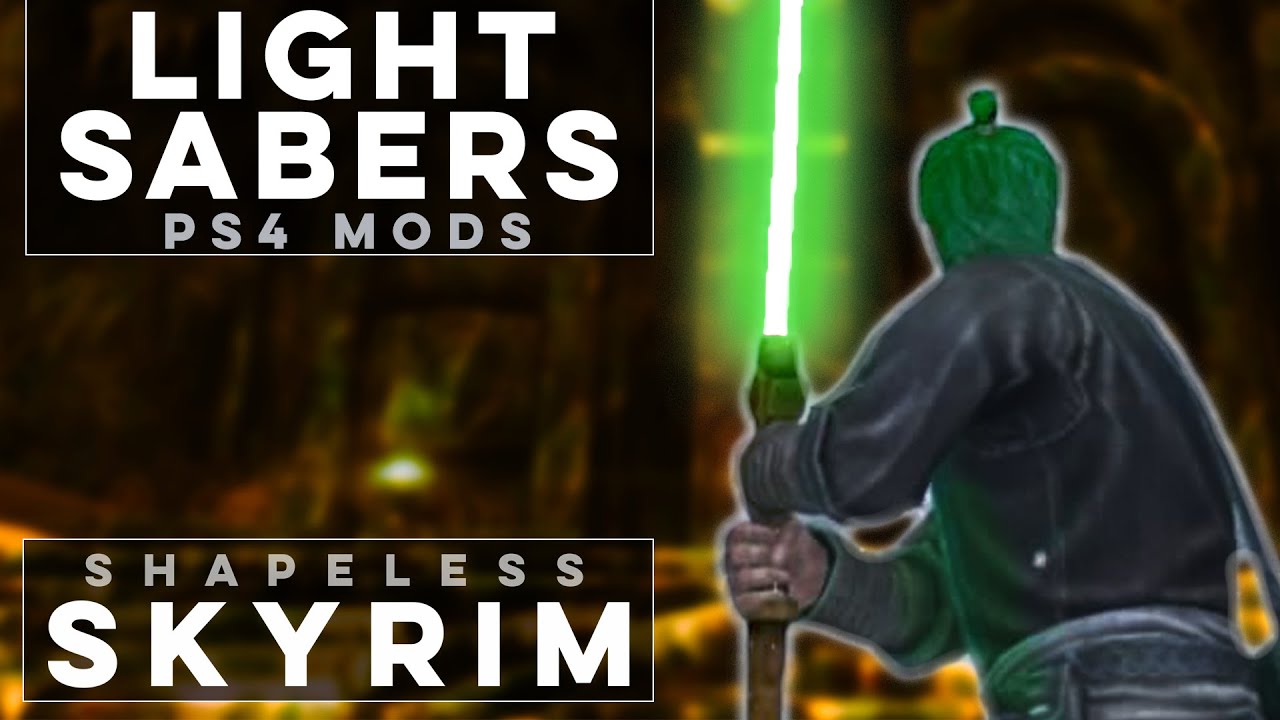Lightsabers on PS4 - Shapeless Skyrim PS4 Mods (Ep. 196)
