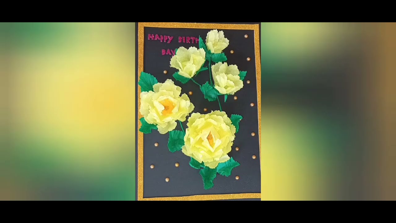 making💐flower💝birthday🎴card