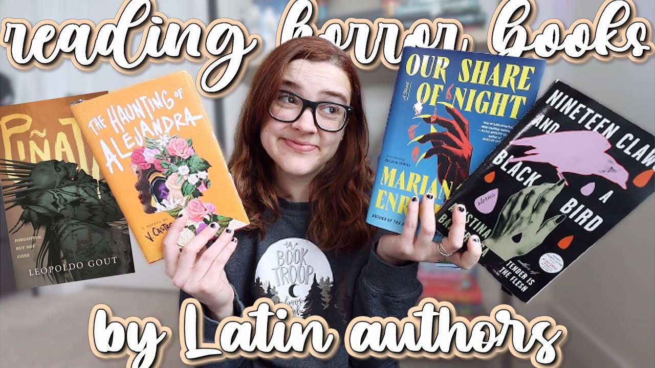 Reading thriller and horror books by Latin authors 💀🪅🇲🇽