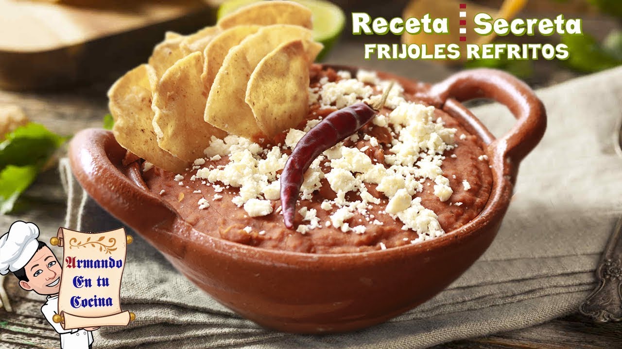 FRIJOLES REFRITOS | RECETA SECRETA SABOR A CHORIZO
