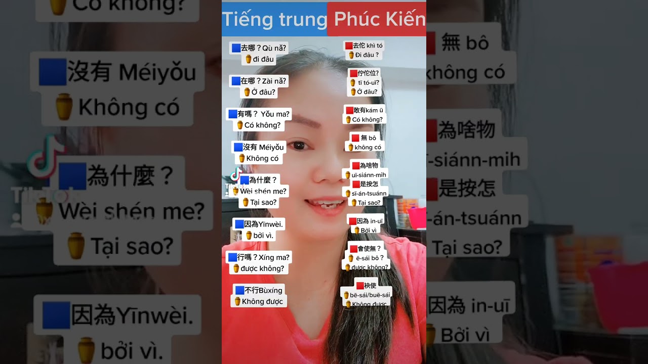 HỌC TIẾNG TRUNG VÀ TIẾNG PHÚC KIẾN / NGƯỜI VIỆT NAM TẠI ĐÀI LOAN cần học hai ngôn ngữ này 🌺