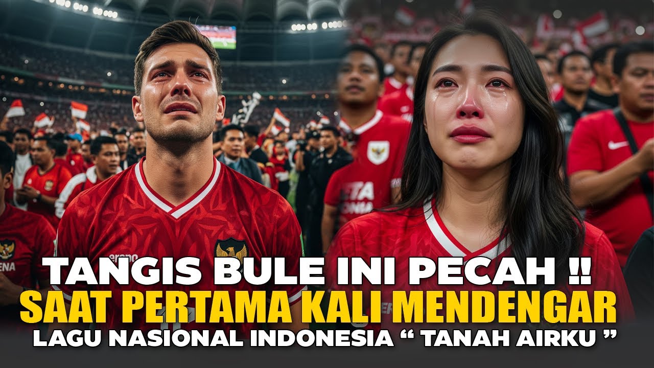 Air Mata Bule Ini Tumpah ! Euforia Tanah Airku Di GBK MENDUNIA - Suporter China Ikut Merinding
