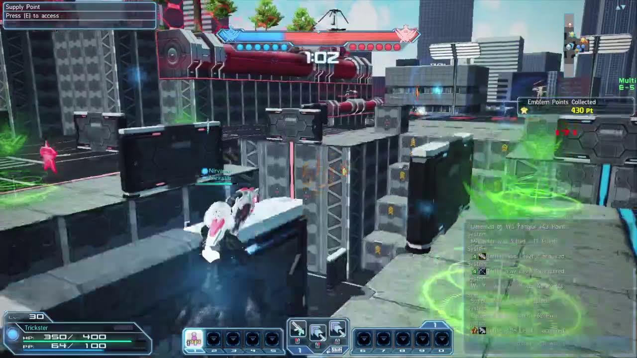 PSO2 NGS Base PvP, cause why not