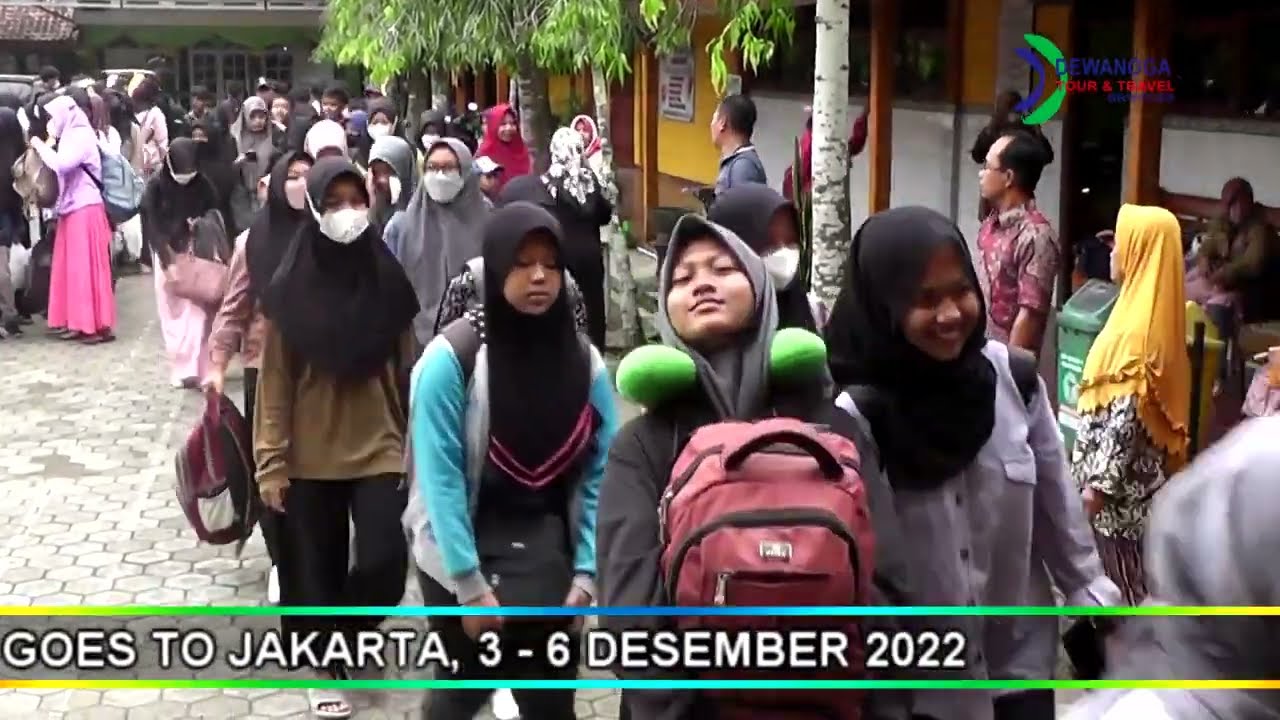 Out Door Study SMP NEGERI 1 NUSAWUNGU GOES TO JAKARTA, 3 - 6 DESEMBER 2022 part 1