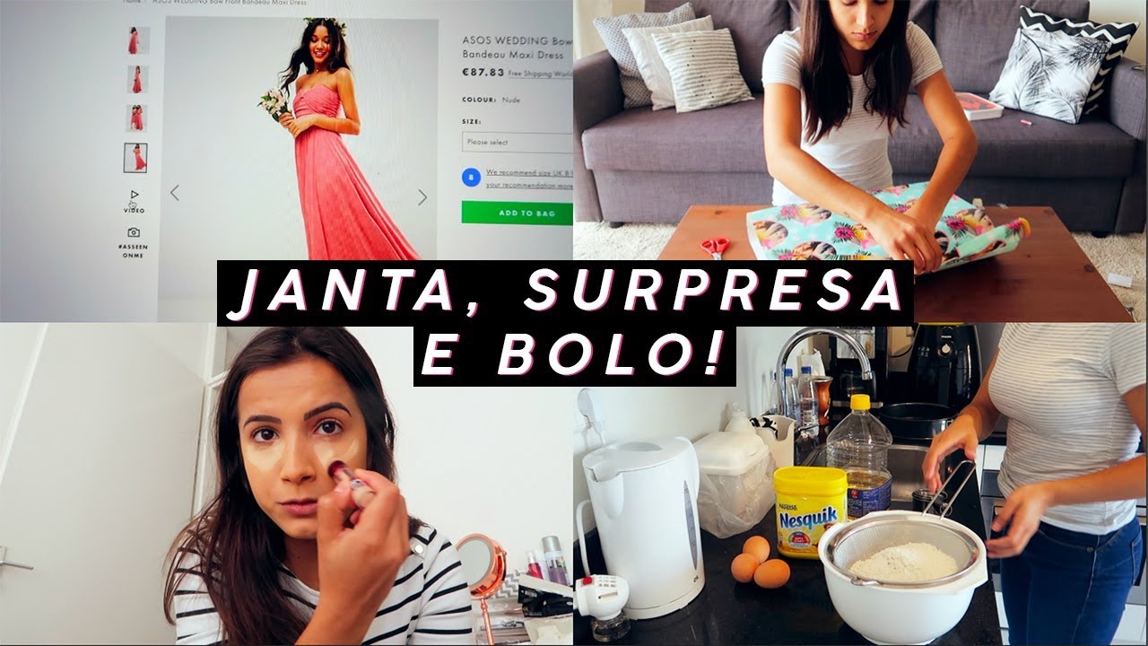 VESTIDO pro casamento, bolo de chocolate e surpresa pra amiga! // Rotina Diária