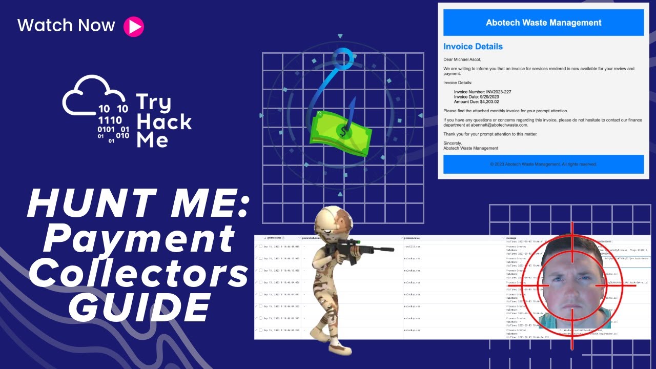 Payment Collectors: Tryhackme SOC levl 2 #tryhackme #cybersecurity #threathunting