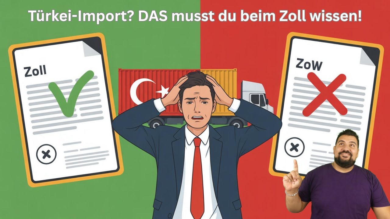 Import aus der T&uuml;rkei. Wie l&auml;uft die Verzollung ab?