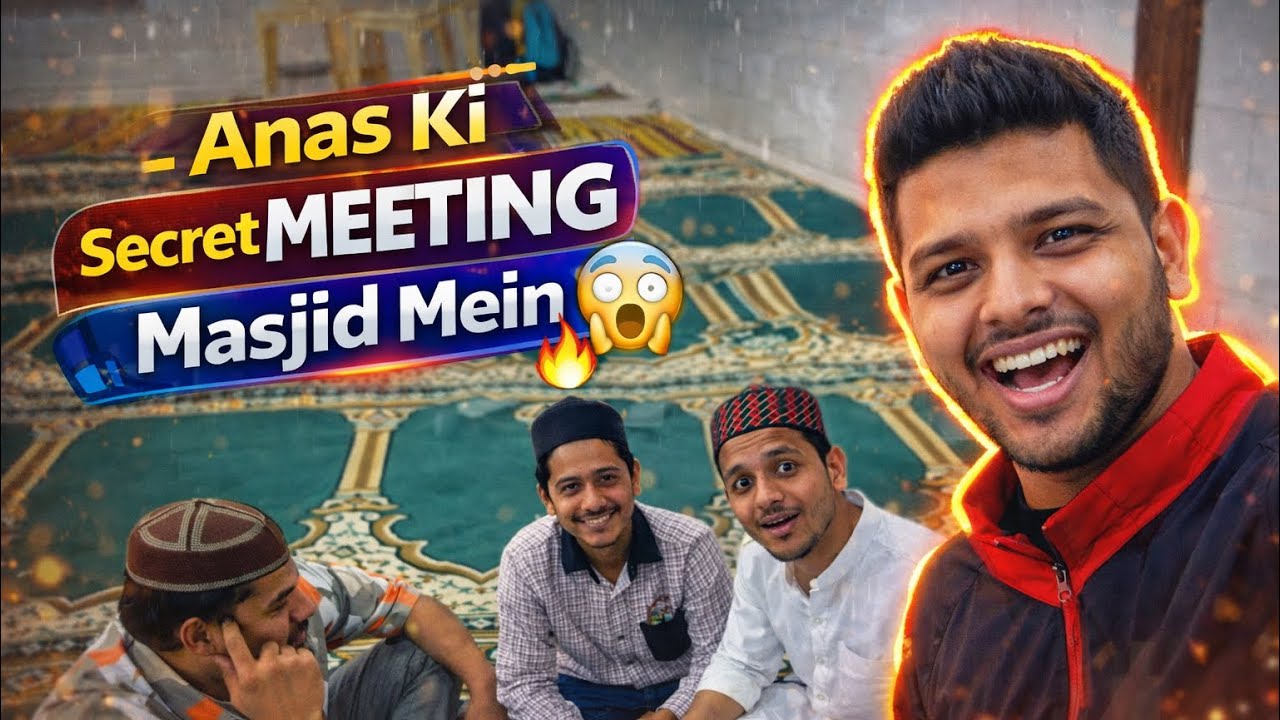 Anas Ki Secret Meeting Masjid Mein 😱|🔥Aamir Vlogs 