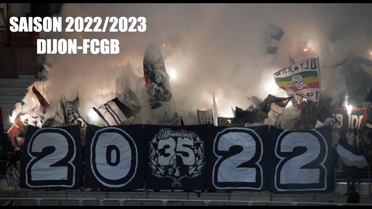 SAISON 2022-2023 DIJON-FCGB ULTRAMARINES BORDEAUX 1987