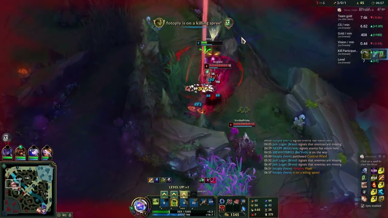 Ivern top Season 13 - Diamond Flex - Uncommented game - VS Volibear