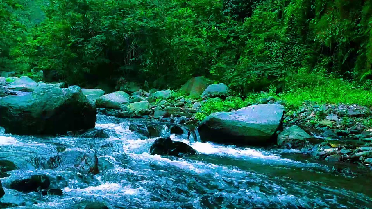 Calm River Sounds  Relaxing Water for Stress  Tension Relief