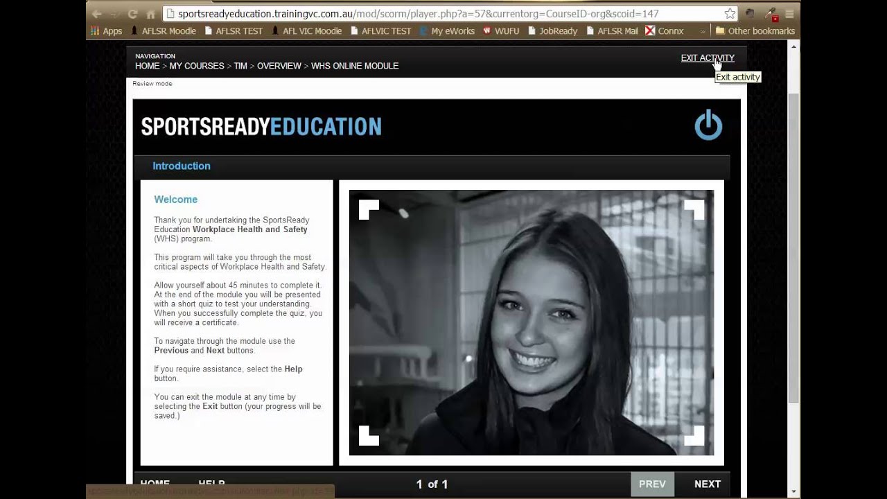 WHS Induction Video