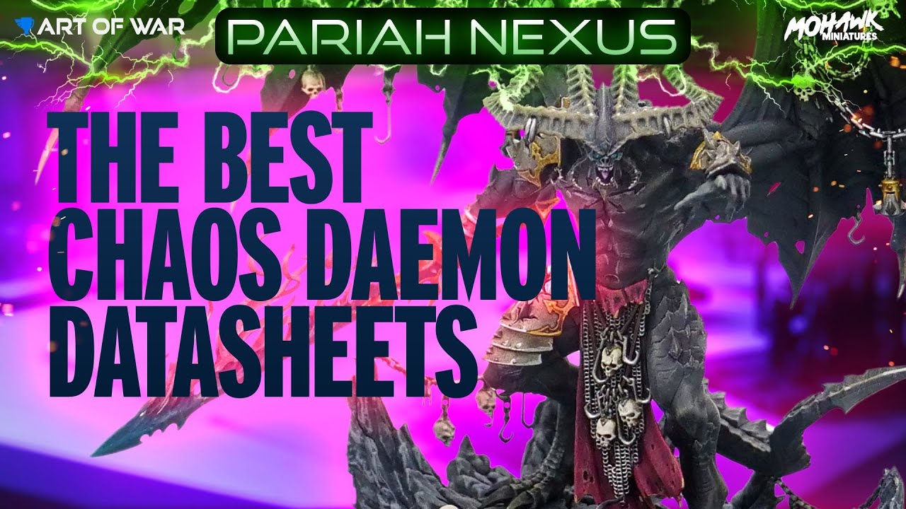 Belakor S Tier? Chaos Daemon Datasheet Tier List!