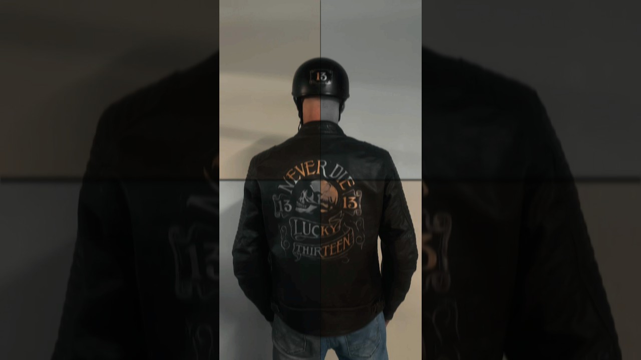 Customized leather motorcycle jacket #motorcyclegear #leatherjacket #customized
