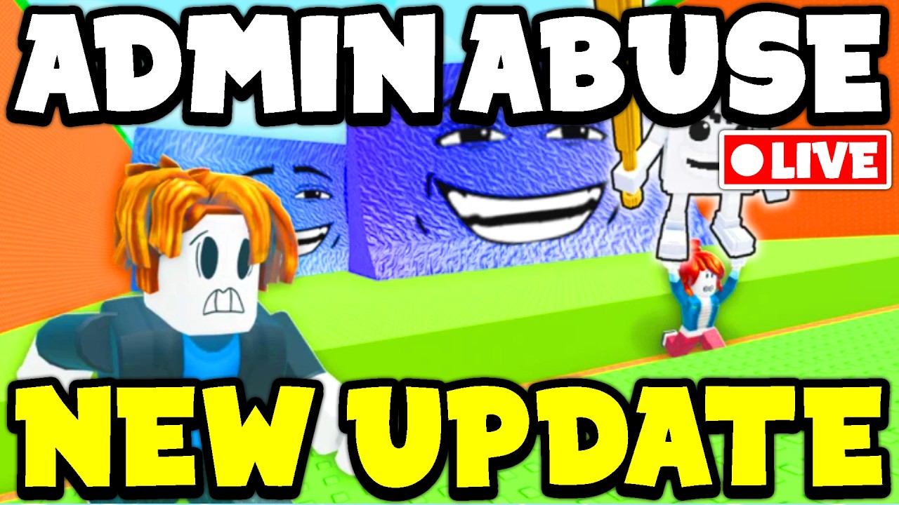 🔴LIVE - ADMIN ABUSE and NEW UPDATE in Escape Tsunami for brainrots Roblox