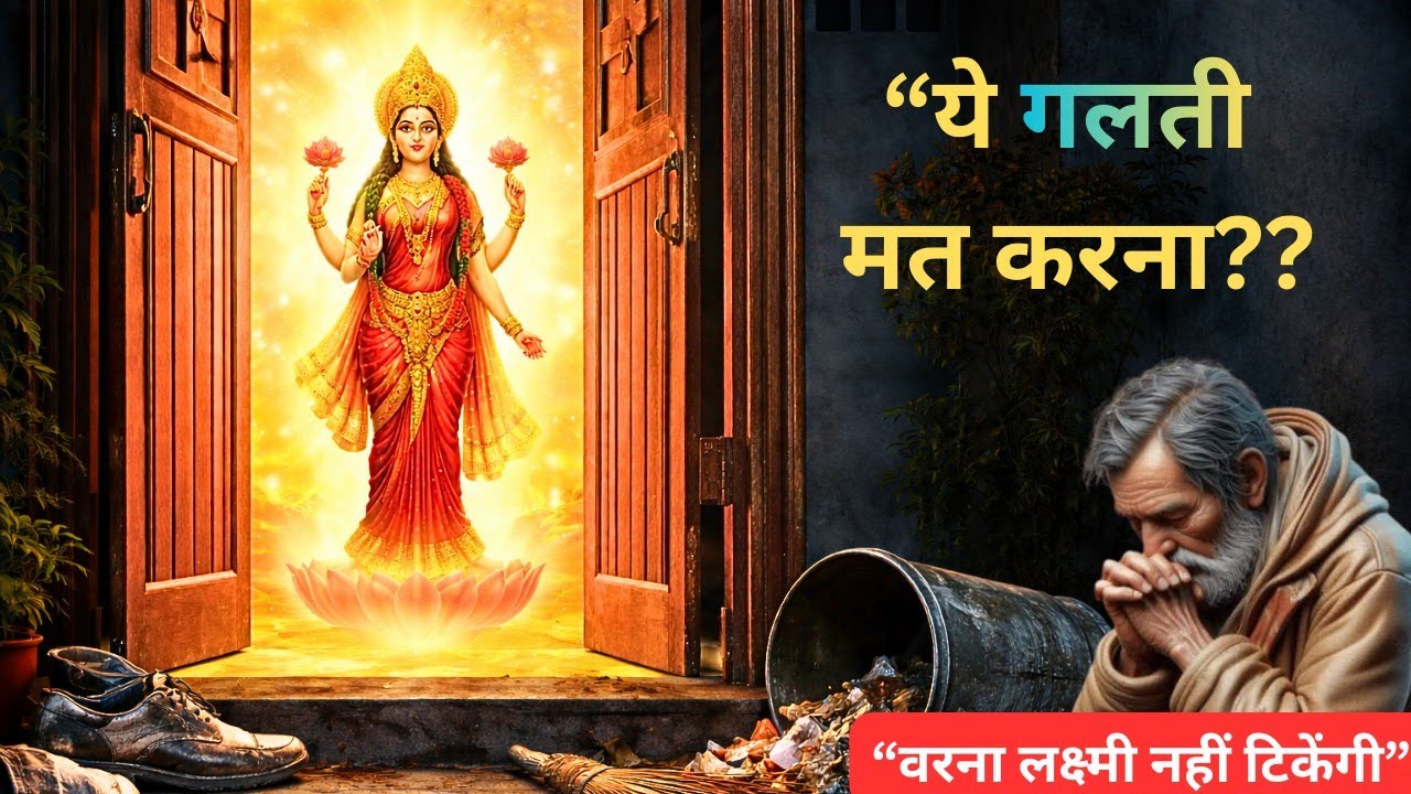 ये गलती मत करना 😱 वरना घर में लक्ष्मी नहीं टिकेगी | 7 बड़ी गलतियाँ जो आपको गरीब बना देती हैं |