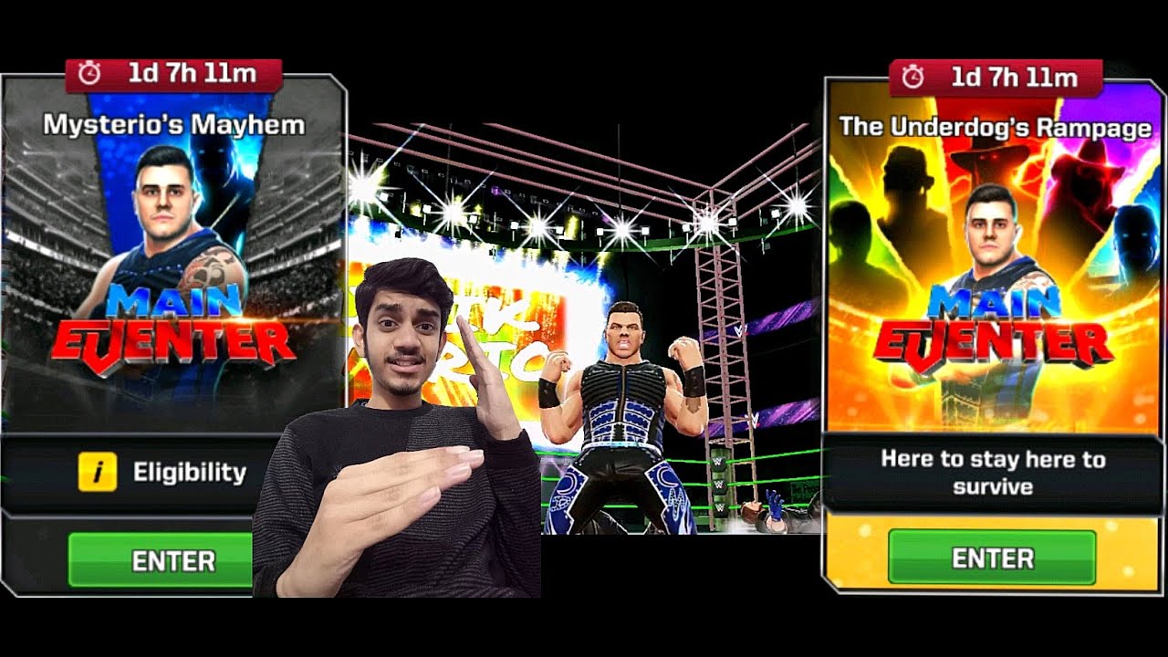 The Underdog's Rampage || Mysterio's Mayhem || WWE Mayhem || Main Eventer || Mr.Benzok