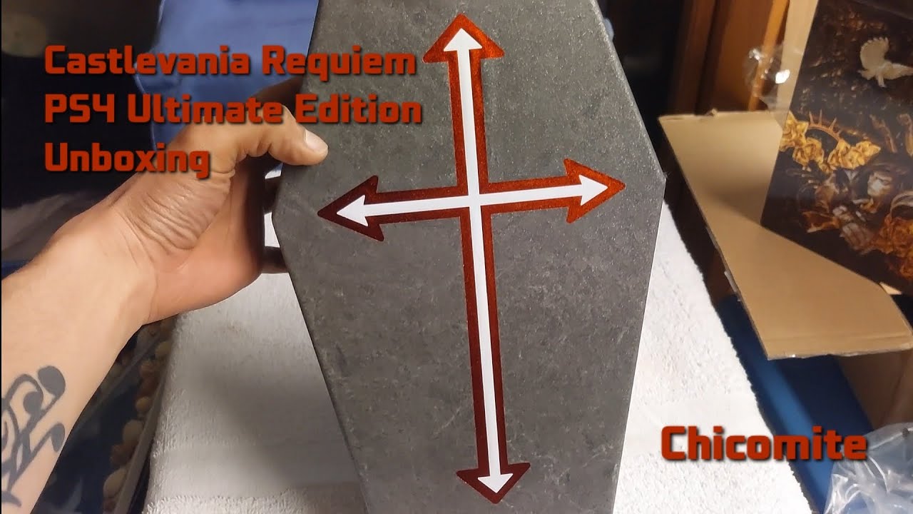 Castlevania Requiem PS4 Ultimate Edition Unboxing - Limited Run Games