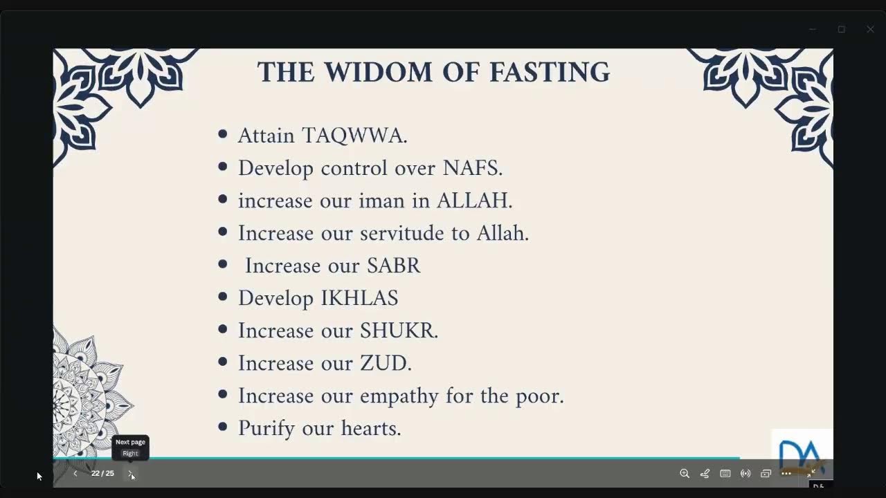 Ramadan Series (  By Tayyaba Fatima & Shareefa Nusrath )