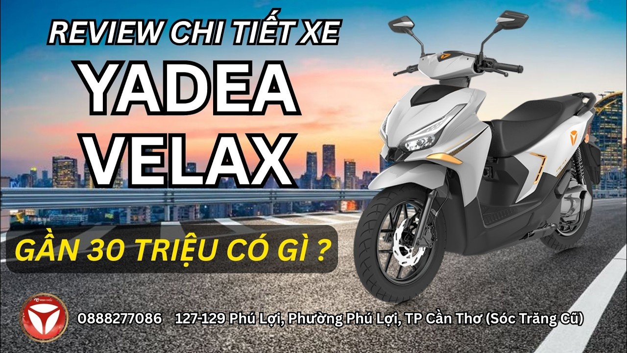 Review chi tiết YADEA Velax 2026 gần 30 triệu có đáng để xuống tiền