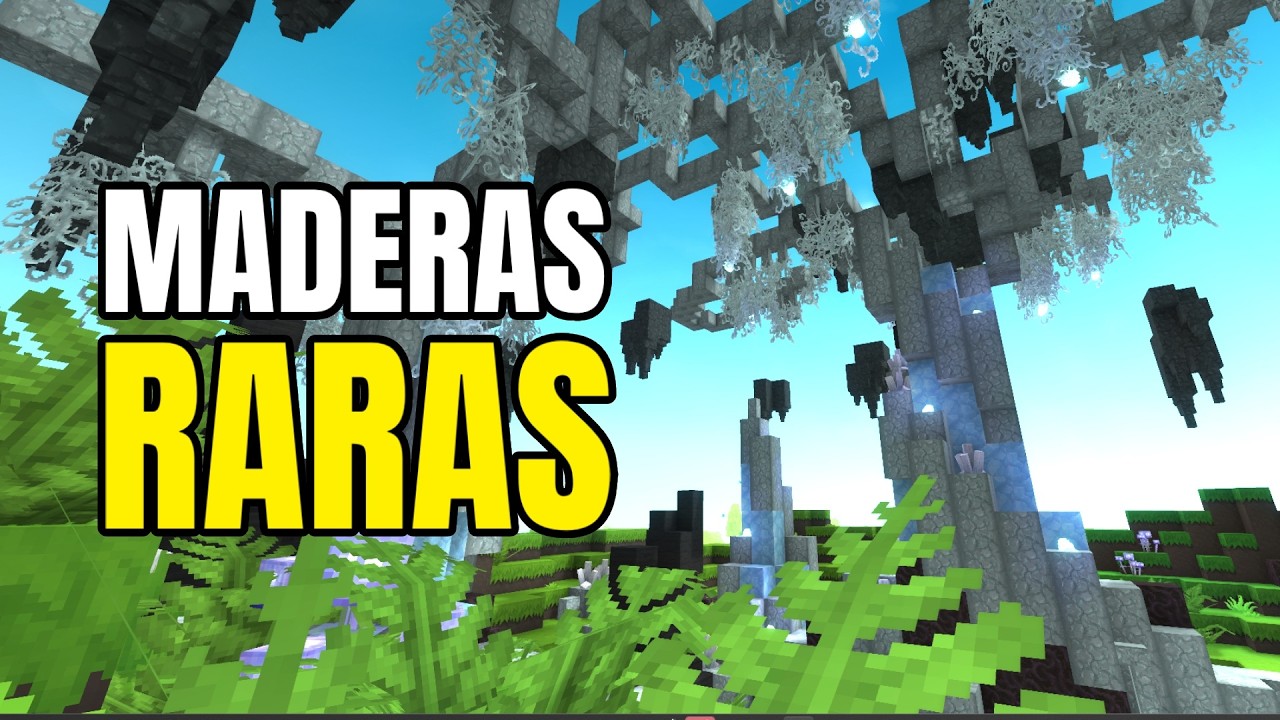 5 tipos de madera rarísimos en Hytale