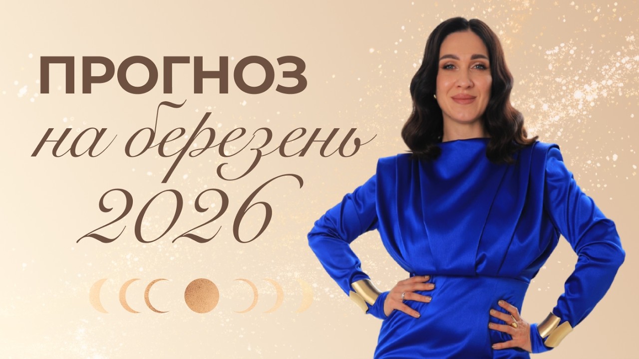 Що нас чекає? Кармічний прогноз на БЕРЕЗЕНЬ 2026 року від Марини Хмєловської
