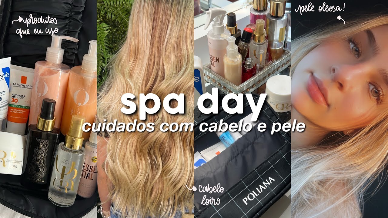 SPA DAY | minha rotina de cuidados com cabelo e pele