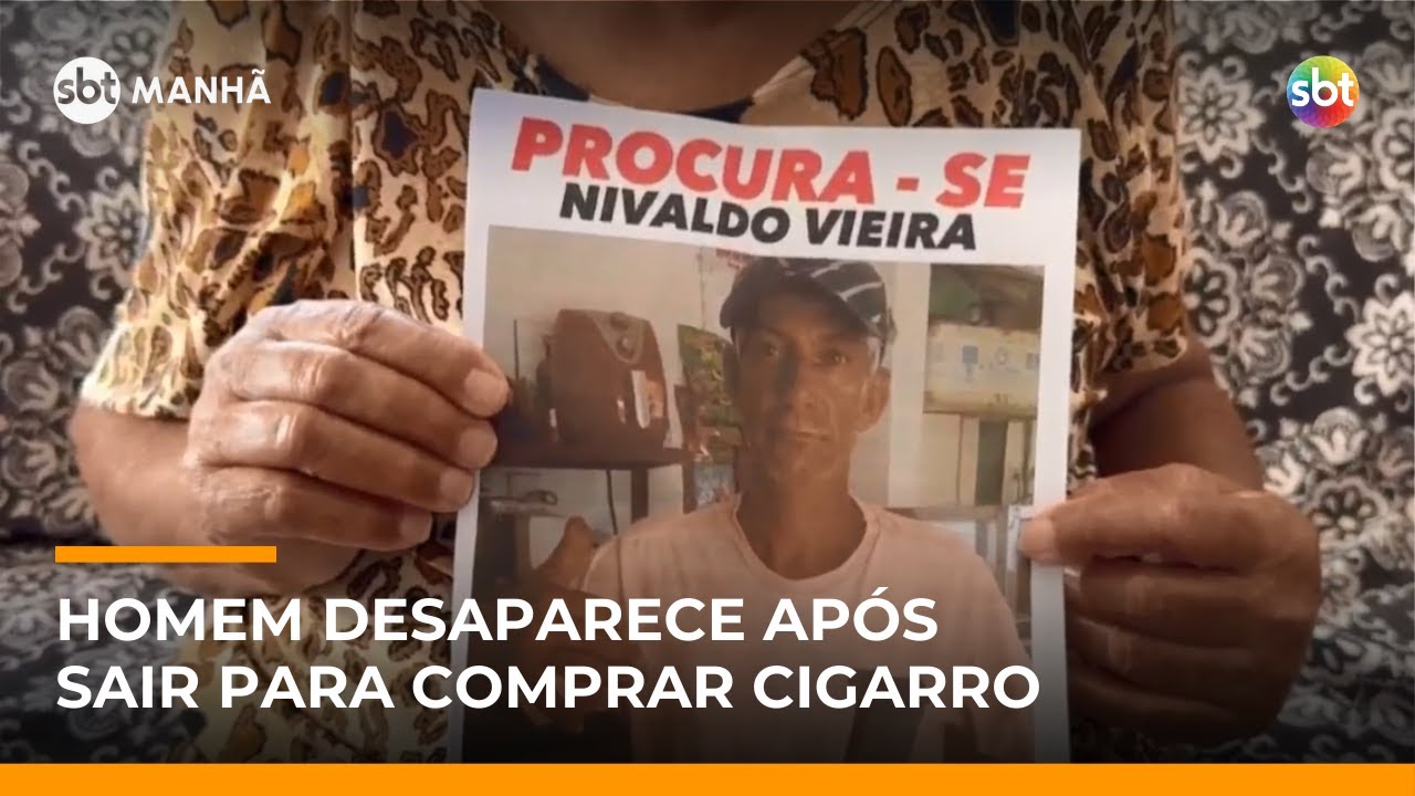 Homem desaparece após sair para comprar cigarro em Osasco (SP); família pede ajuda | 
