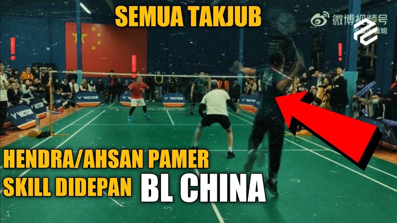 JUMPA FANS di CHINA, HENDRA/AHSAN Pamerkan Skill Yang Bikin Badminton Lovers China Takjub❗