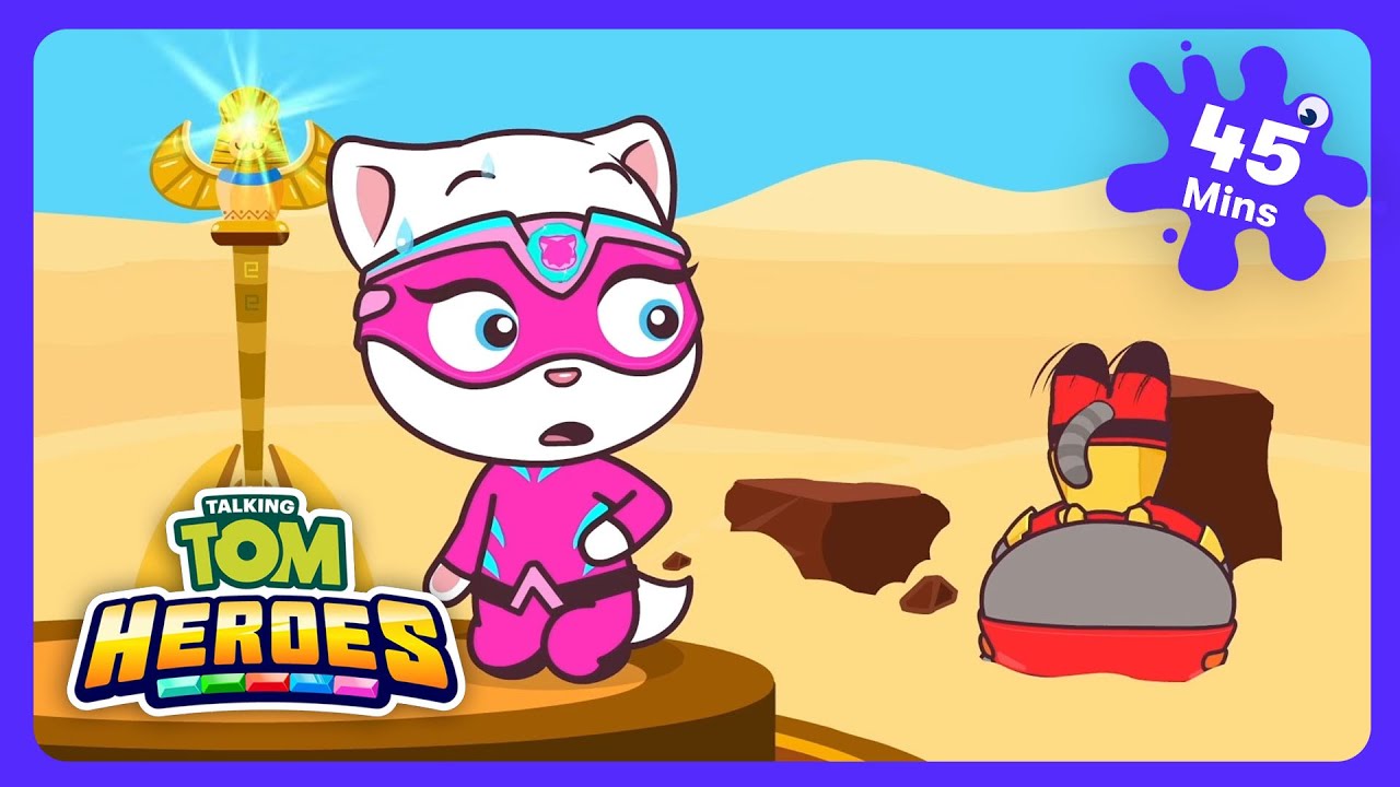 Talking Tom - Piramit Laneti! | Çocuk Çizgi Film | WildBrain Kurtarma İstasyonu