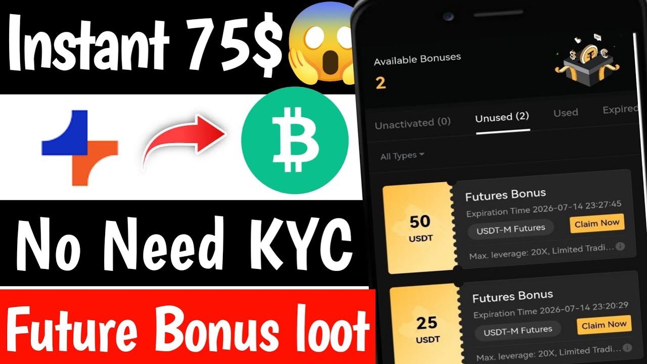 75$ Future bonus loot | No need kyc | Real Crypto Loot