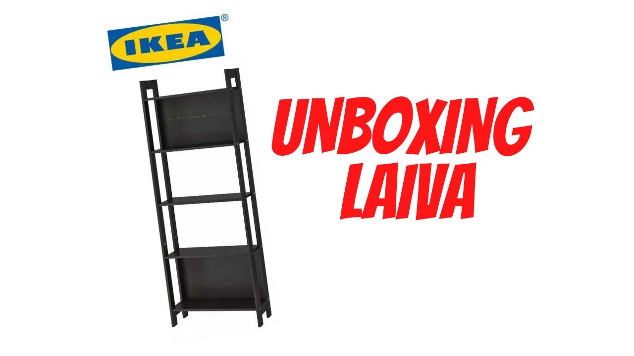 IKEA LAIVA BOOK SHELF assembly