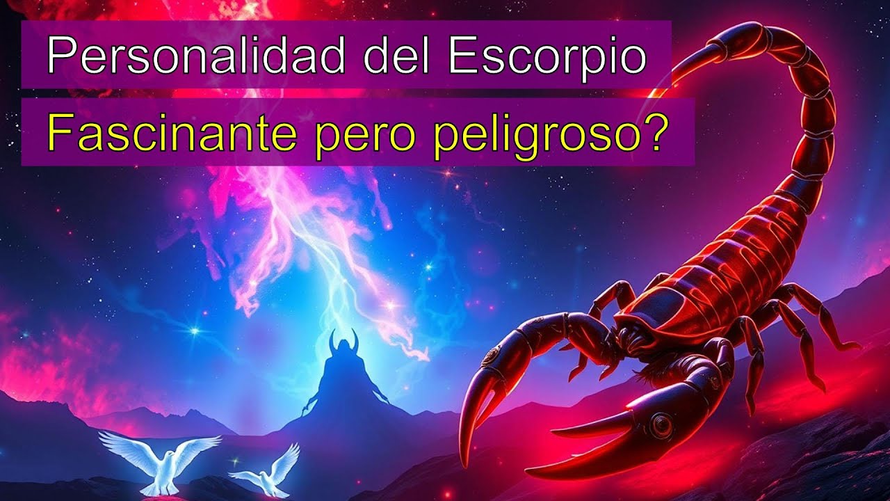 🔮 La personalidad del Escorpión (retrato)