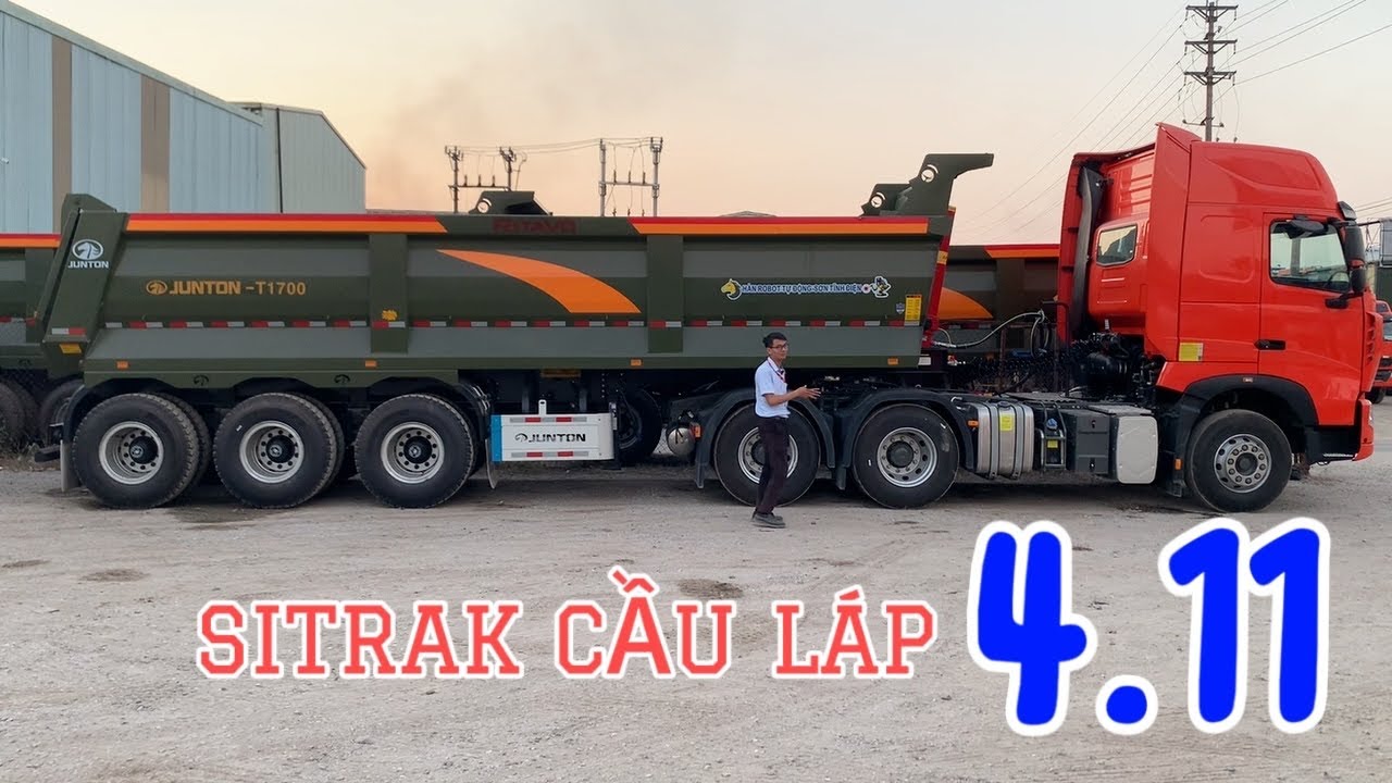 ĐẦU KÉO HOWO SITRAK T7H CẦU LÁP 4.11 GIÁ TỐT CẤU HÌNH XE ĐẦU KÉO ĐƯỢC MUA NHIỀU NHẤT